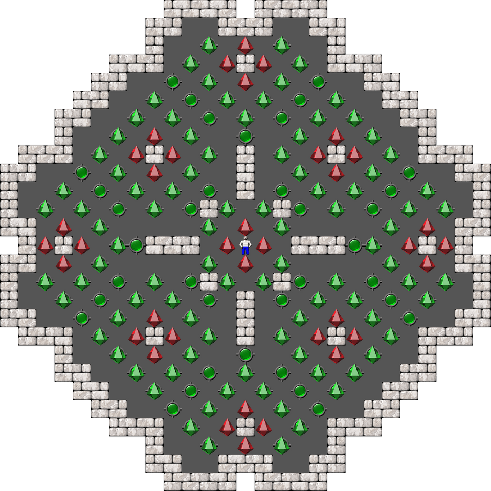 Sokoban Sasquatch 07 Arranged level 100